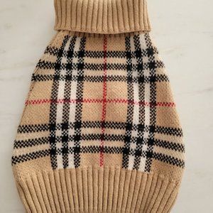 *SOLD* Burberry Sweater for Dogs - Small